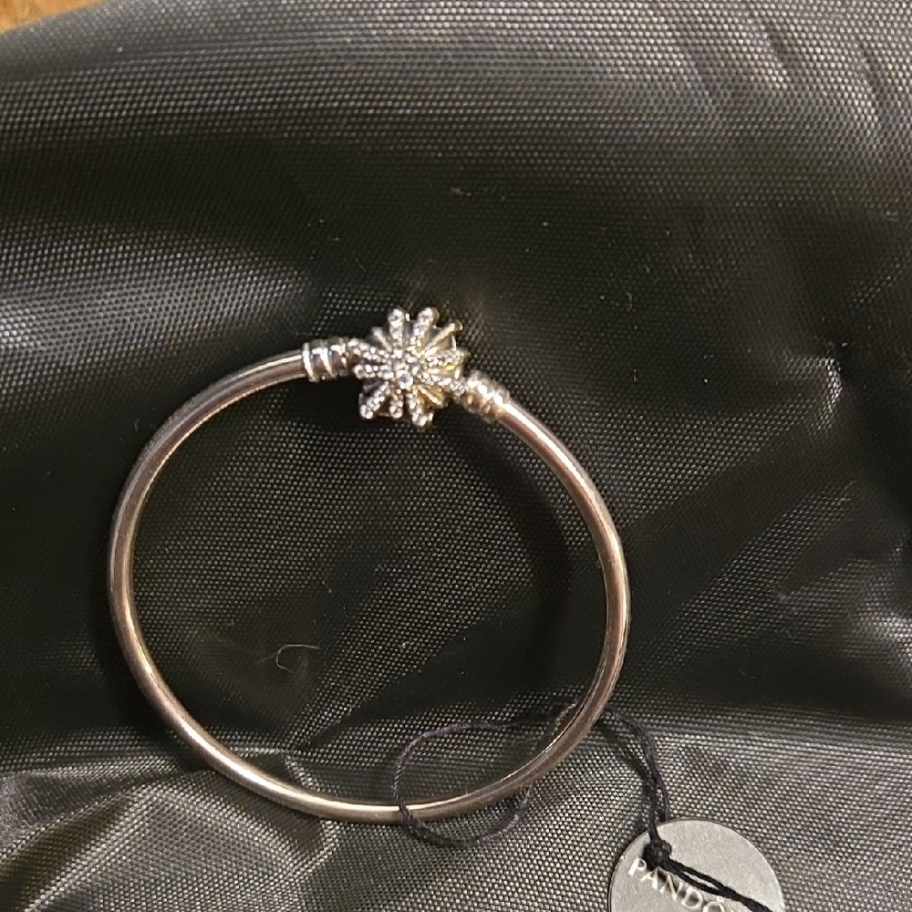 Pandora Silver Star Charm Bracelet